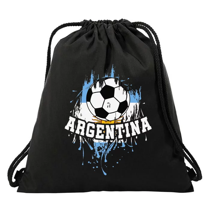 argentina Soccer argentinian Football argentine Futbol Drawstring Bag