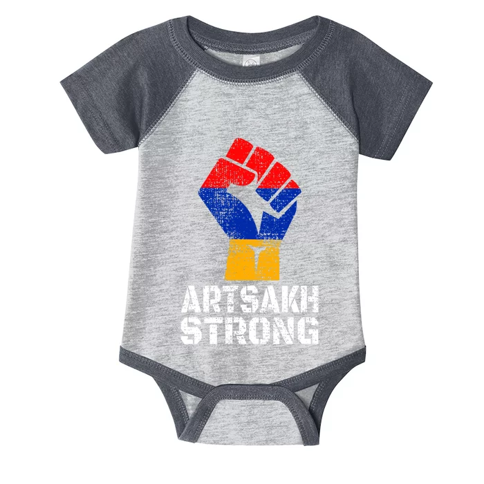 Artsakh Strong Artsakh Is Armenia Flag Armenia Infant Baby Jersey Bodysuit