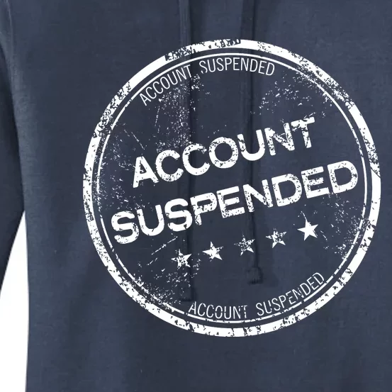 Account Suspended Women's Pullover Hoodie