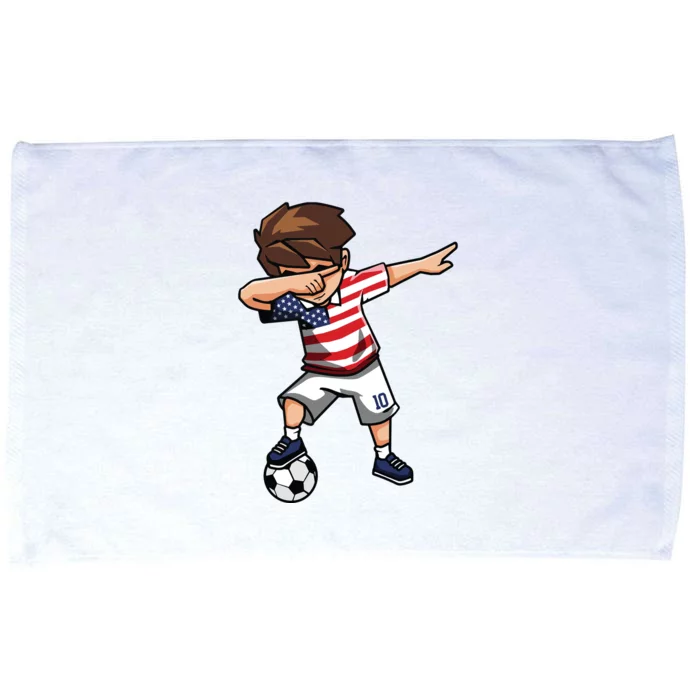 Argentina Soccer Argentinian Flag Pride Soccer Player Microfiber Hand Towel