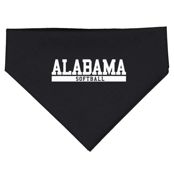 Alabama Softball USA-Made Doggie Bandana