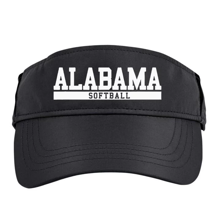 Alabama Softball Adult Drive Performance Visor