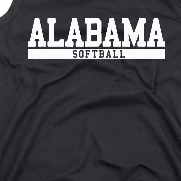 Alabama Softball Tank Top