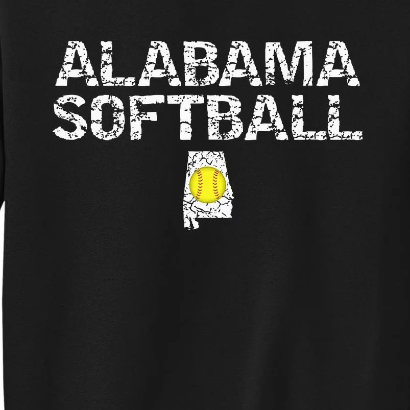 Alabama Softball Tall Sweatshirt