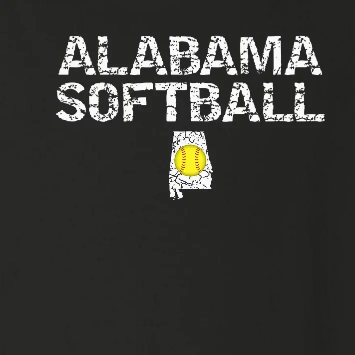 Alabama Softball Toddler Long Sleeve Shirt