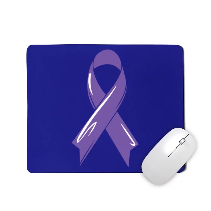 Alzheimers Support Alzheimer's Detia Awareness Ribbon Cool Gift Mousepad