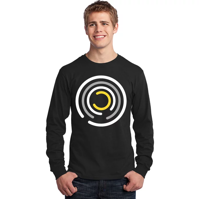 Abstract Shape Long Sleeve Shirt