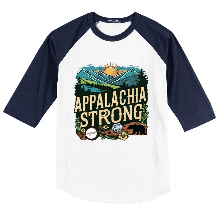 Appalachia Strong Baseball Sleeve Shirt