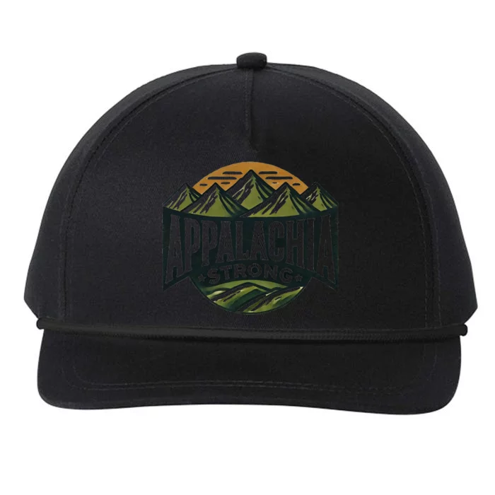 Appalachia Strong Snapback Five-Panel Rope Hat