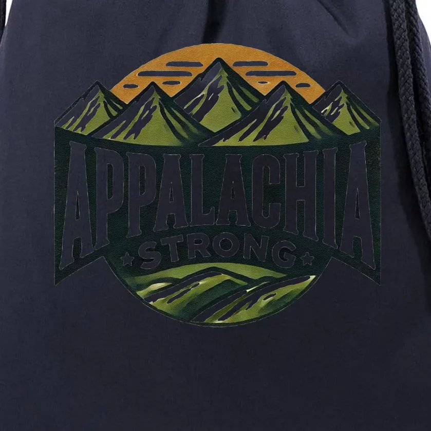 Appalachia Strong Drawstring Bag