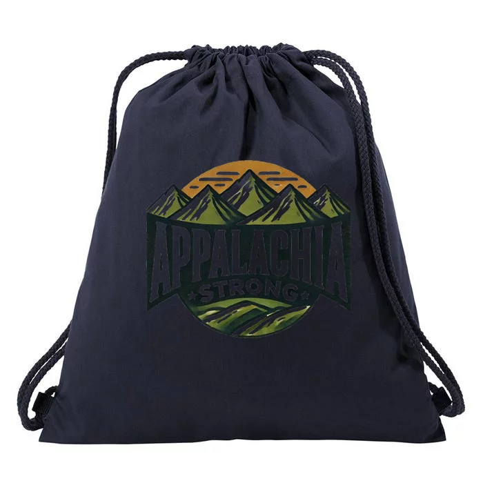 Appalachia Strong Drawstring Bag