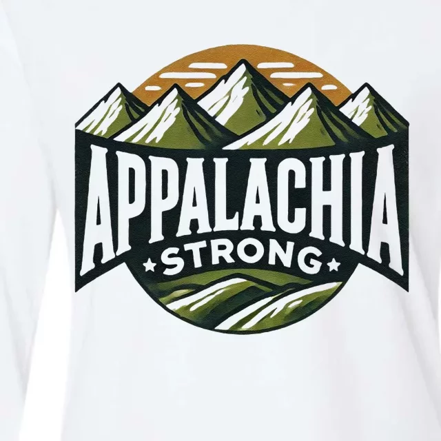 Appalachia Strong Womens Cotton Relaxed Long Sleeve T-Shirt