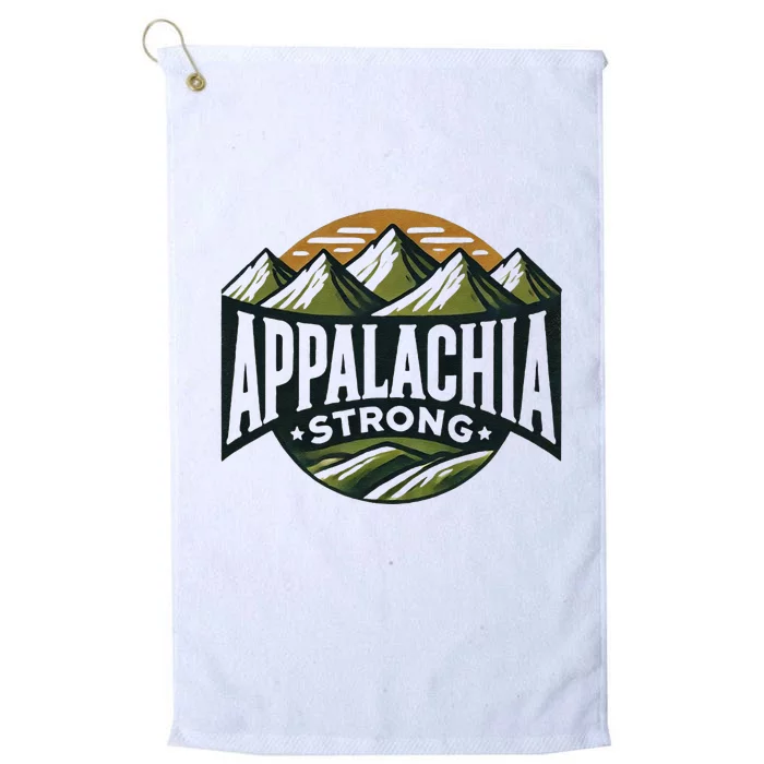 Appalachia Strong Platinum Collection Golf Towel