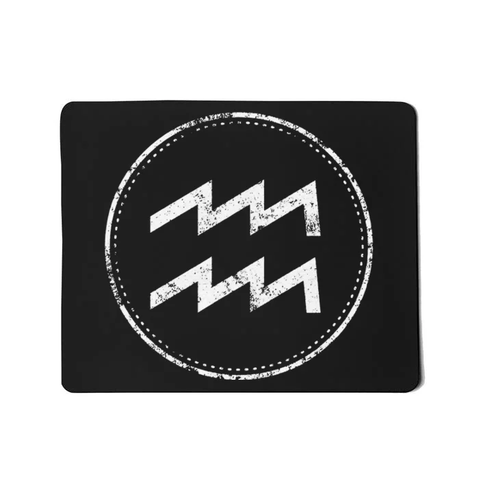 Aquarius Sign – Astrology Zodiac Mousepad