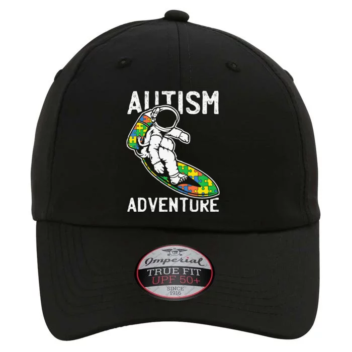 Astronaut Surfing Autism Awareness Gifts For Autistic The Original Performance Cap