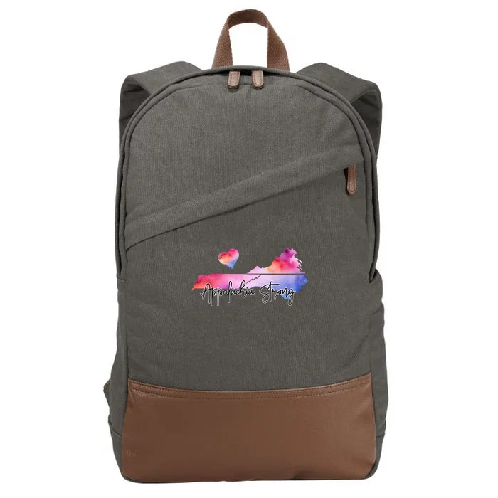 Appalachia Strong Cotton Canvas Backpack