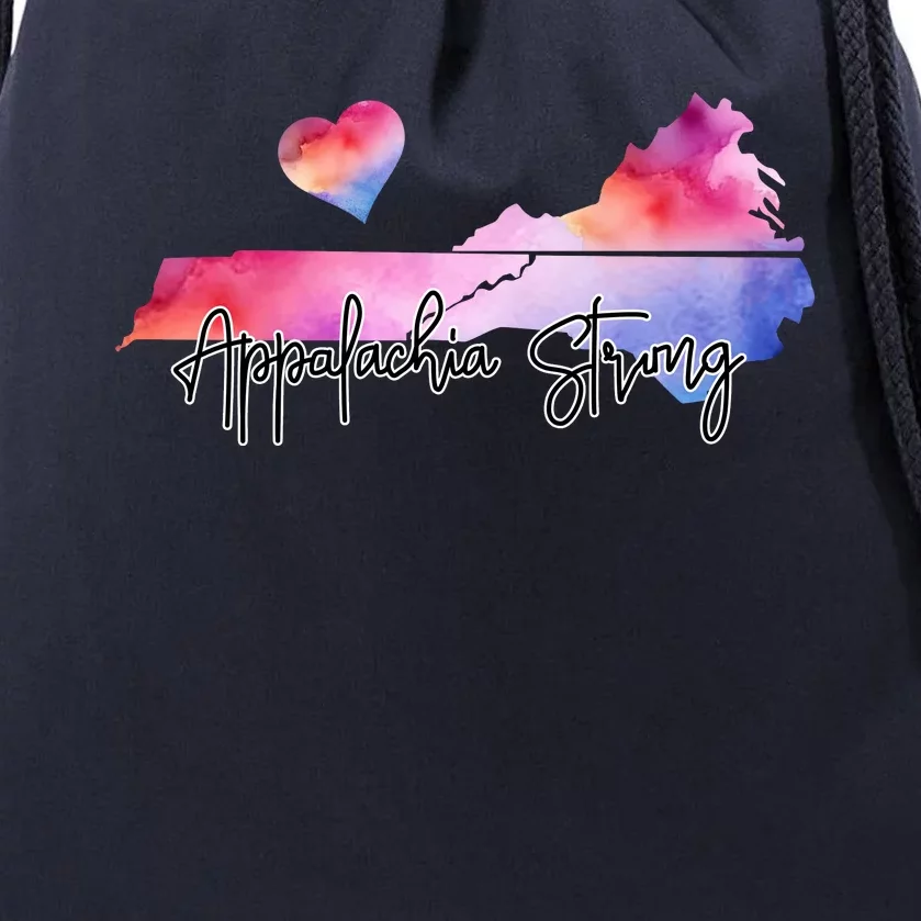 Appalachia Strong Drawstring Bag