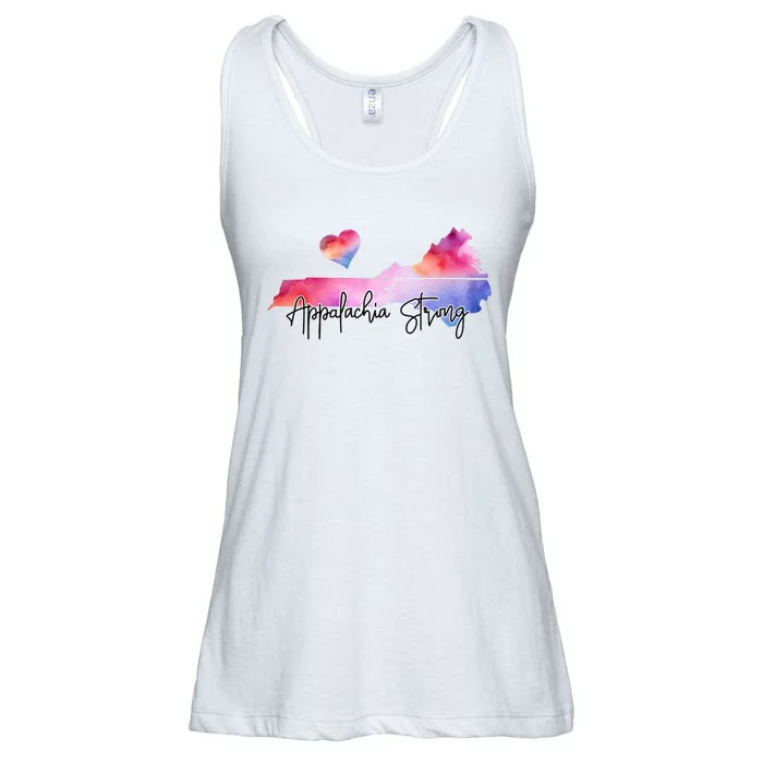 Appalachia Strong Ladies Essential Flowy Tank