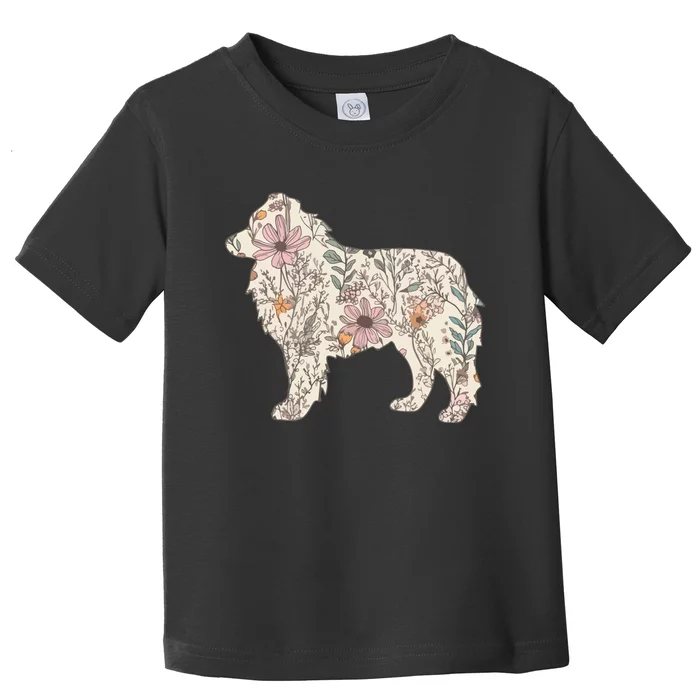 Australian Shepherd Aussie Dog Mom Toddler T-Shirt