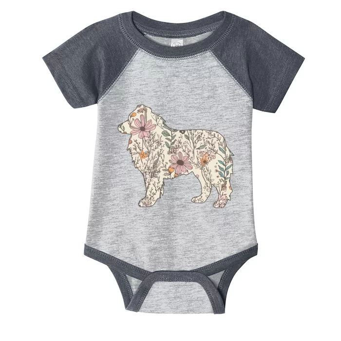 Australian Shepherd Aussie Dog Mom Infant Baby Jersey Bodysuit