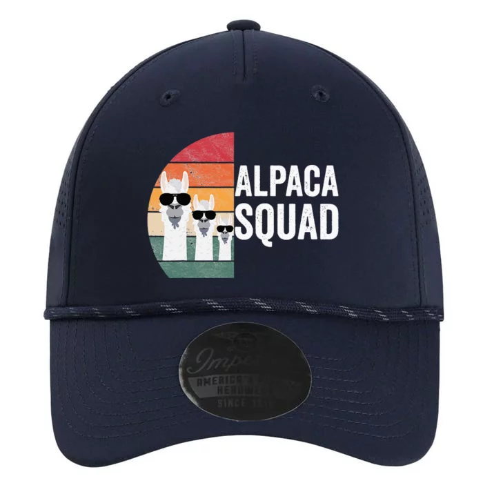 Alpaca Squad Apparel LLama Lovers Friendship Cute Alpacas Performance The Dyno Cap