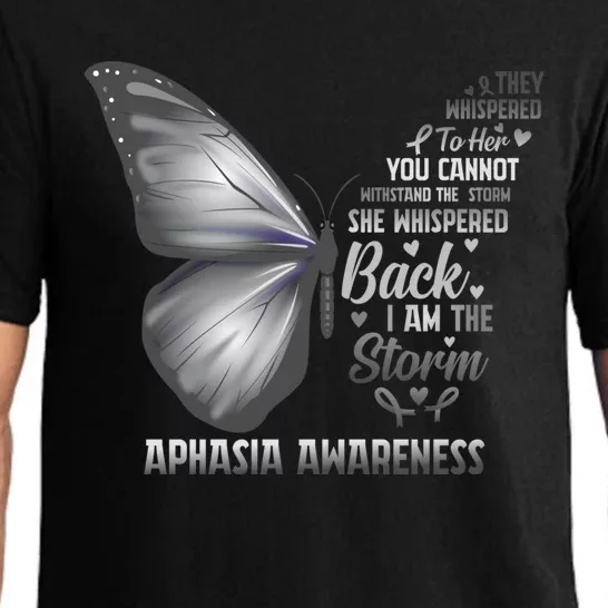 Aphasia Support Awareness Print Gift Pajama Set