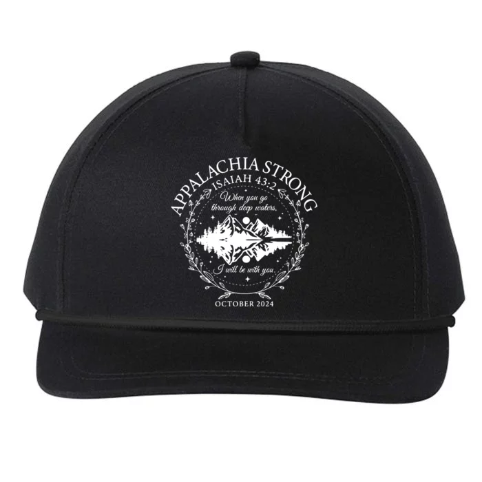 Appalachia Strong Snapback Five-Panel Rope Hat