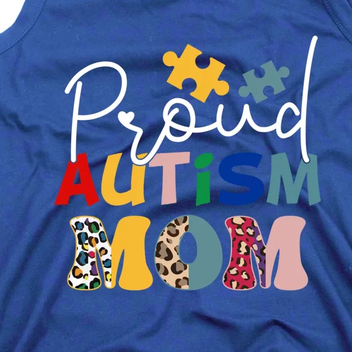 Autism Superpower Autism Mom Awareness Day Gift Tank Top