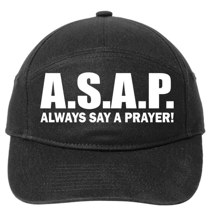 ASAP Always Say A Prayer 7-Panel Snapback Hat