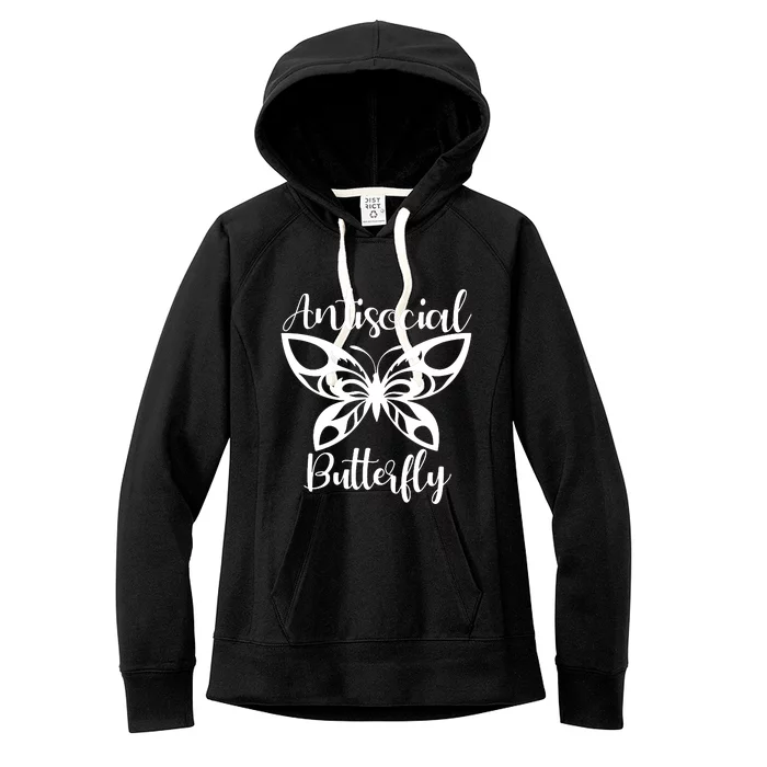 Anti Social Butterfly Women's Fleece Hoodie