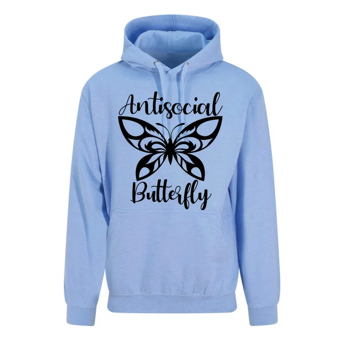 Anti Social Butterfly Unisex Surf Hoodie