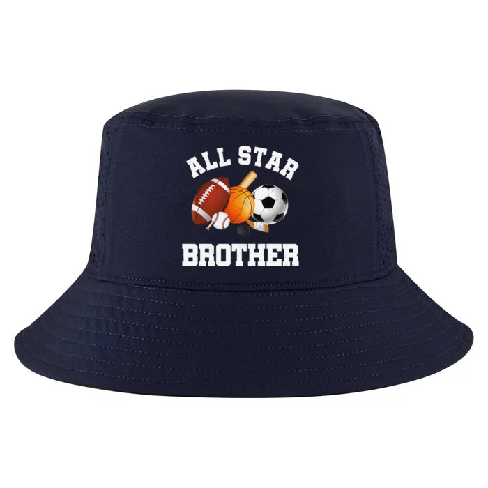 All Star Brother Brother Of The Birthday Boy Sports Cool Comfort Performance Bucket Hat