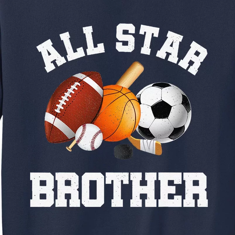 All Star Brother Brother Of The Birthday Boy Sports Sweatshirt