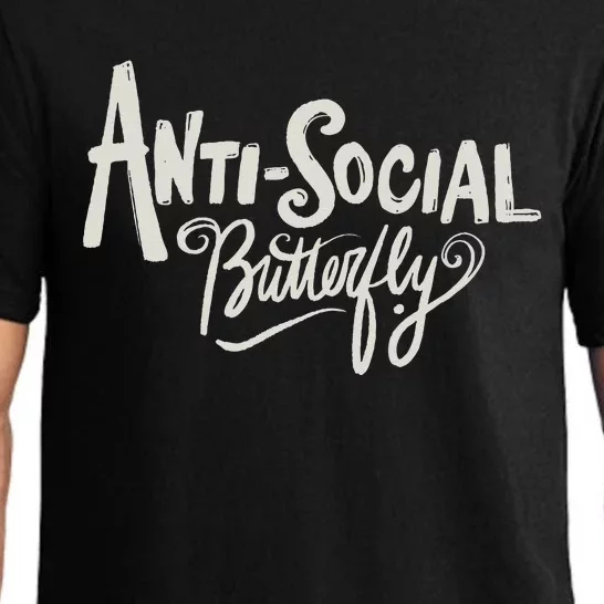 Anti Social Butterfly Pajama Set