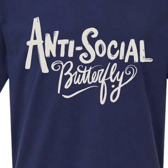 Anti Social Butterfly Sueded Cloud Jersey T-Shirt