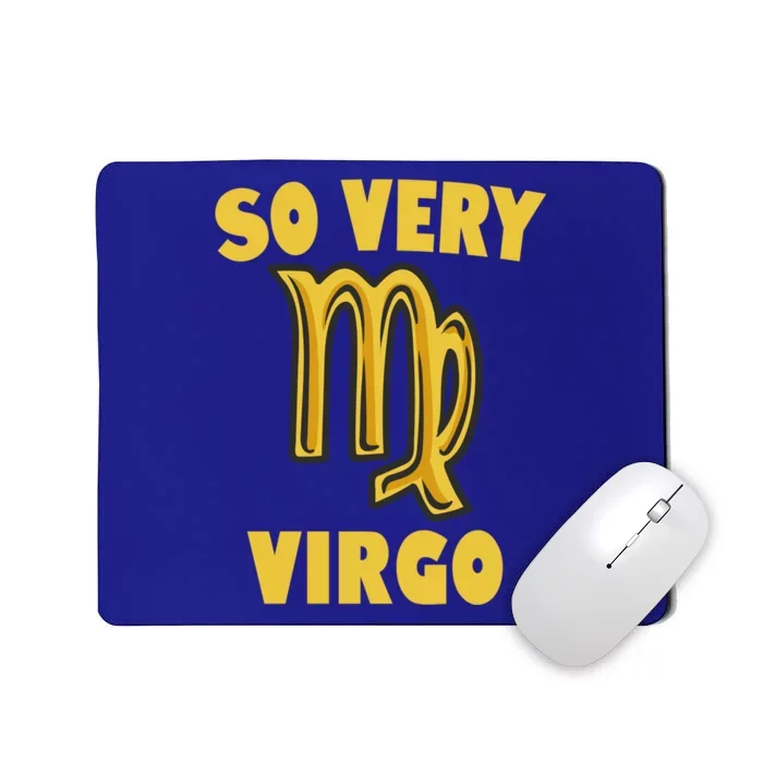 August September Birthday Virgo Astrology Horoscope Cute Gift Mousepad