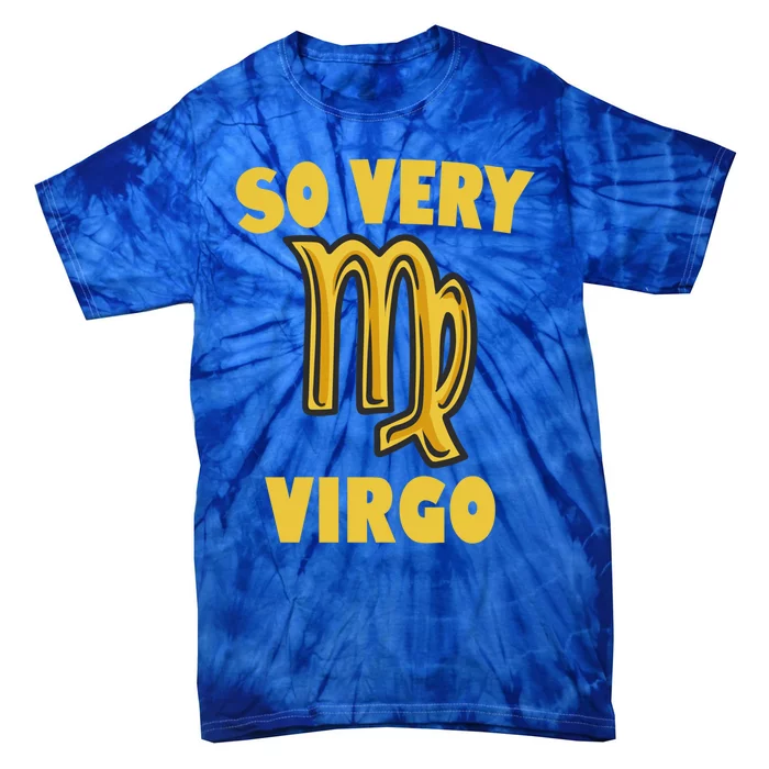 August September Birthday Virgo Astrology Horoscope Cute Gift Tie-Dye T-Shirt