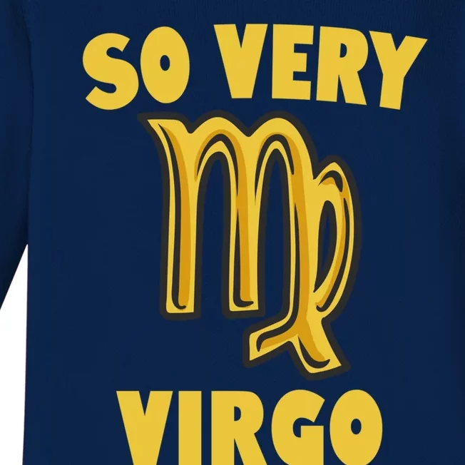 August September Birthday Virgo Astrology Horoscope Cute Gift Baby Long Sleeve Bodysuit