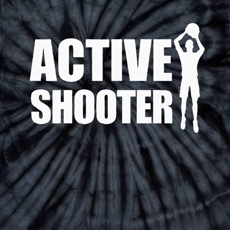 Active Shooter Basketball Player Basketball Active Shooter Tie-Dye T-Shirt