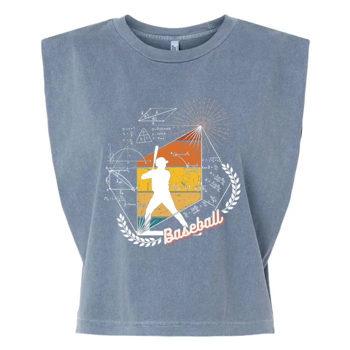 American Sport Baseball Just A Who Loves Baseball Sport Gift Garment-Dyed Women's Muscle Tee