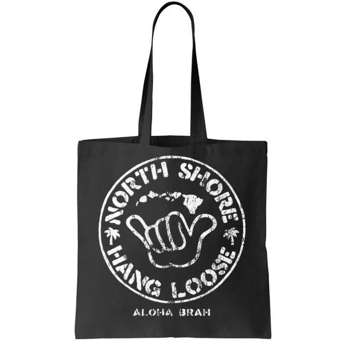 Aloha Shaka Brah Hawaii Islands Tote Bag