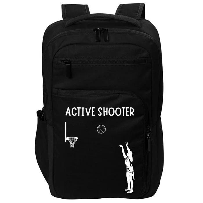 Active Shooter Basketball Lovers Impact Tech Backpack