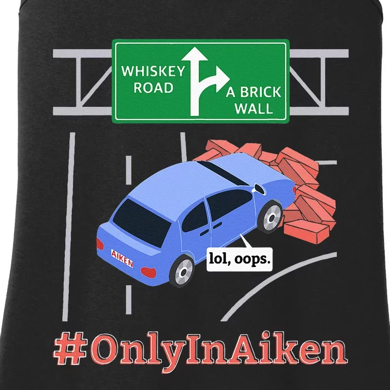 Aiken SC Brick Wall Meme Ladies Essential Tank