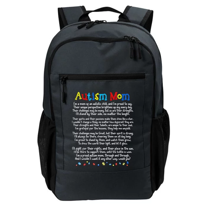 Autism Shirt Be Kind Autism Awareness Shirt For Autism Mom Daily Commute Backpack