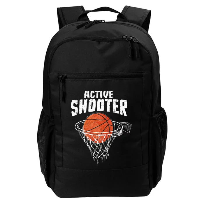 Active Shooter Basketball Lovers Men Women Basketball Player Daily Commute Backpack