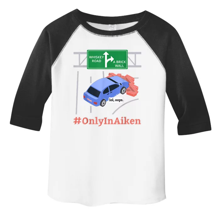 Aiken, SC, Brick Wall Meme Toddler Fine Jersey T-Shirt