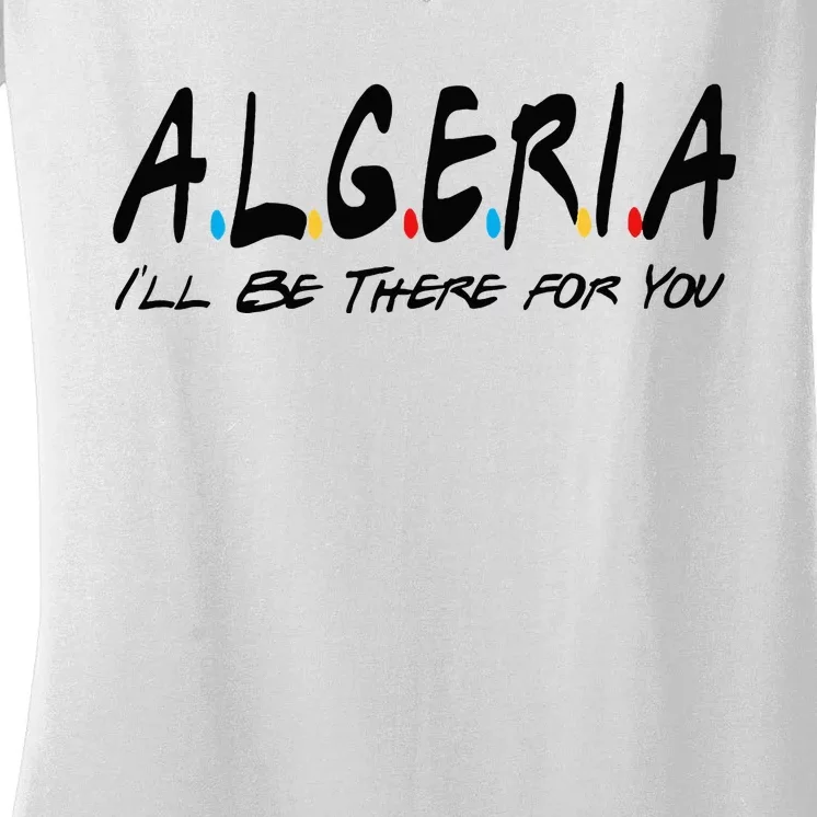 Algeria Supporter Bulk Gifts Algeria Lover Women's V-Neck T-Shirt