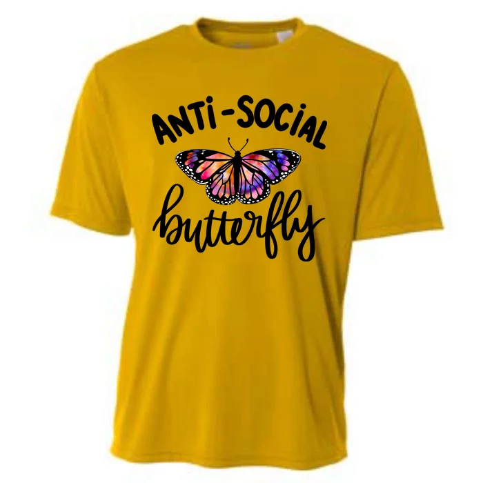 Anti Social Butterfly Cooling Performance Crew T-Shirt