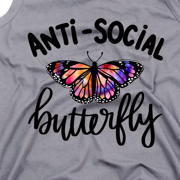 Anti Social Butterfly Tank Top