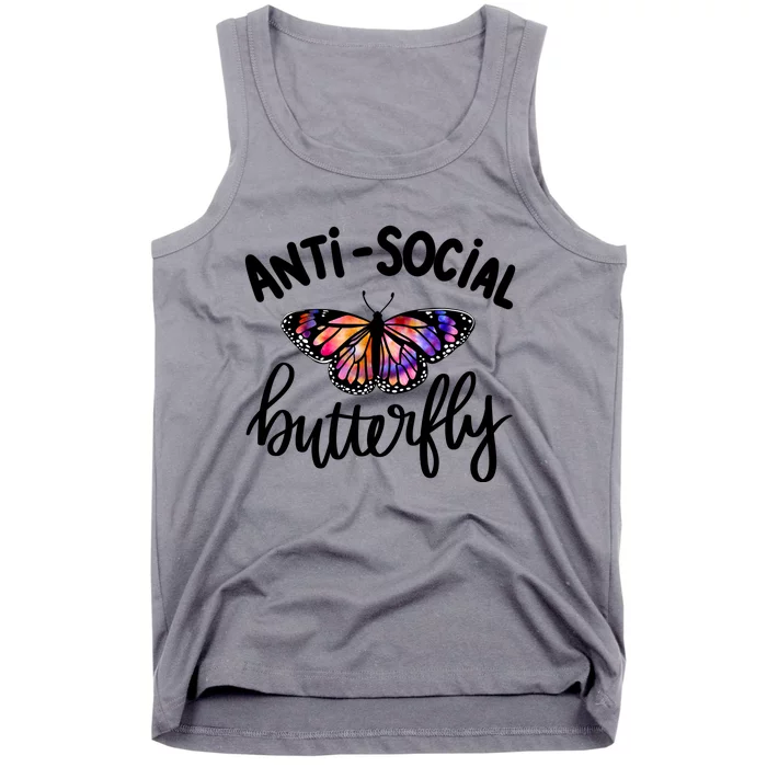 Anti Social Butterfly Tank Top